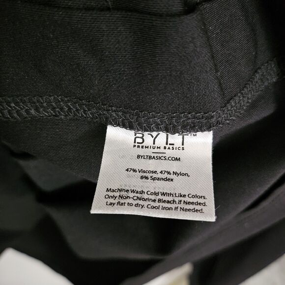 BYLT Sweater Men 3XL Black Elite + Fairway Pullover Zip Magnetic Snap Drop Cut - Picture 6 of 11